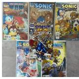 Sonic The Hedgehog Archie Comic Books w/ #100