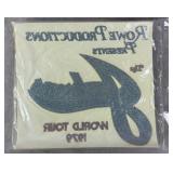 Sealed Jacksons 1979 World Tour Iron Ons