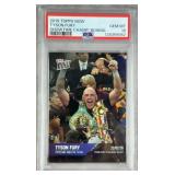 PSA 10 2019 Topps Now Tyson Fury Showtime Champ