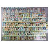 144pc 1972 Topps Baseball Cards w/ HOF & HI #