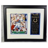 Peyton Manning Signed Photograph w/ UD COA