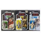 1983 Star Wars ROTJ Complete Ewok Action Figures