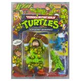 NIP 1991 TMNT Sergeant Bananas Action Figure