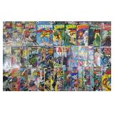 38pc Silver-Bronze Age Marvel & DC Comic Books
