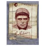 1911 S74 George Gibson Baseball Silk