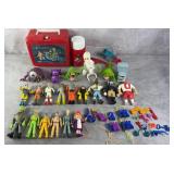 1980s The Real Ghostbusters Figures & Lunch Box