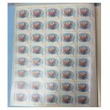 $304 Face Value Usable U.S. Postage Stamp Sheets