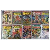 10pc Adam Warlock Marvel Comic Books w/ FF #67