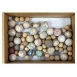 Antique Clay Marbles+