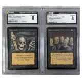 CGC 8 1993 MTG Magic The Gathering LE Beta Cards