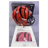 Star Bengal Football Player Signed Helmet w/ COA