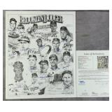 Multi Signed Brooklyn Dodgerï¿½s Limited Print