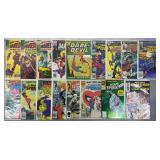 17pc Silver-Bronze Daredevil & Spider-Man Comics