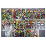 30pc Captain Marvel #3-60 w/ Giant-Size #1