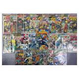 28pc Bronze Age Marvel Comic Books+ w/ Keys