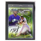 Kris Bryant Signed Fanatics Jumbo Card #/99
