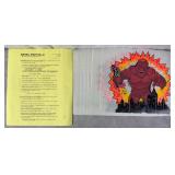 18pc 1976 Royal Prints King Kong Iron Ons