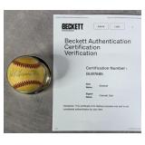 Bart Giamatti Signed Baseball w/ Beckett COA