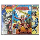 Masters Of The Universe #1-3 1982 DC Comic Books