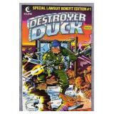 Destroyer Duck #1 1982 Key Eclipse Comic Book