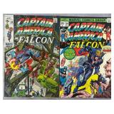 Captain America #138 & 180 Key Marvel Comic Book