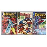 Fantastic Four #72-74 1968 Key Marvel Comic Books