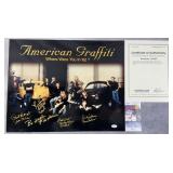 Cast Signed American Graffiti Reunion Photograph