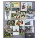 Antique-Vintage Post Cards w/ Halloween