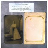 19th c. Whole Full Plate Tintype Photo