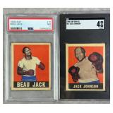 PSA & SGC 1948 Leaf Gum Co. Boxing Cards