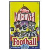 Sealed 2013 Topps Archives Football Hobby Pack Box