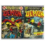 The Demon #1-2 1972 Key DC Comic Books