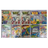 10pc Silver Age Superman DC Comic Books