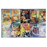 E-Man #1-10 1973 Charlton Comic Book Run