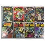 8pc Silver-Bronze Age Batman & Detective Comics