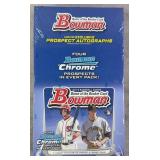 Sealed 2012 Bowman Chrome Baseball Pack Box