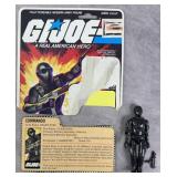 1983 G.I. Joe ARAH Snake Eyes Action Figure
