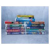 13pc Disney VHS & DVD/s W/Sealed
