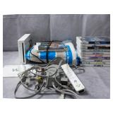 Nintendo Wii W/Games Incl Dance Dance Revolution