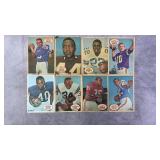 1968 Topps Football Insert Posters