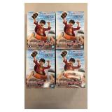 4pc NIP One Piece Monkey.D.Luffy Vinyl Figures