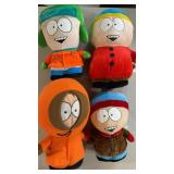 4pc South Park Plush