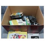 Lg Lot Assorted Cameras & Accesories