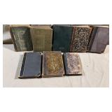 8pc 1800s Magazine Bound Volumes