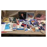 Vtg Lrg Political Ephemera Lot
