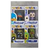 Duck Dodgers #127 & 142-144 Funko Pops