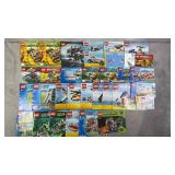 Assorted Lego Kit Manuals