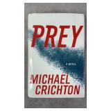 Michael Crichton Signed Prey Hardcover Book