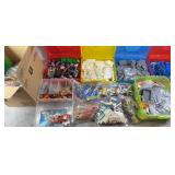 Collection Of Assorted Legos w/ Built