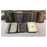 8pc 1800s Magazine Bound Volumes